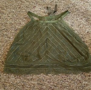 Aerie Lace High Neck Bralette